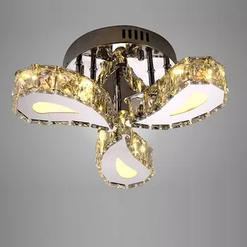 Потолочная люстра хрустальная светодиодная Sigma V1610-CL (Moderli)