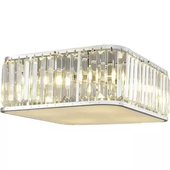 Потолочная люстра хрустальная 81419/4C Natali Kovaltseva TEMPO GOLD