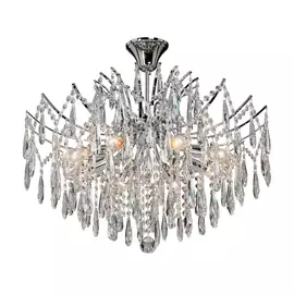 Потолочная люстра хрустальная V5330/8PL (Vitaluce)