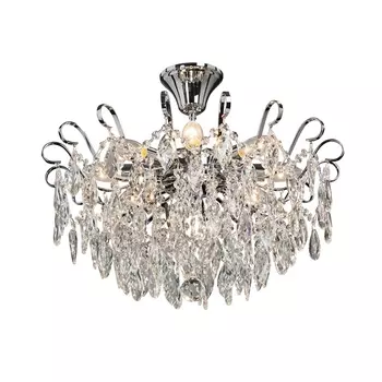 Потолочная люстра хрустальная V5333/8PL (Vitaluce)