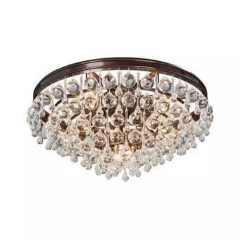 Потолочная люстра каскадная хрустальная Vitaluce V5865-7/9PL