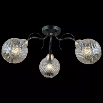 Потолочная люстра ILLUMICO IL0190-3CSQ-79 BK AB