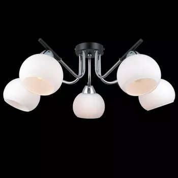 Потолочная люстра ILLUMICO IL0713-5CSQ-24 BK CR LIBRA