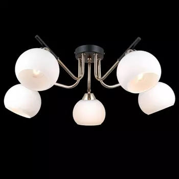 Потолочная люстра ILLUMICO IL0713-5CSQ-24 BK FGD LIBRA