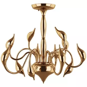 Потолочная люстра Illuminati Meta Swan MX8098-12A gold