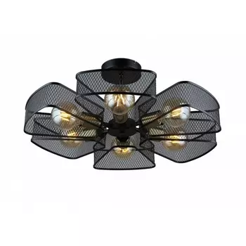 Потолочная люстра Imex MD.5460-6-S-BK+COP