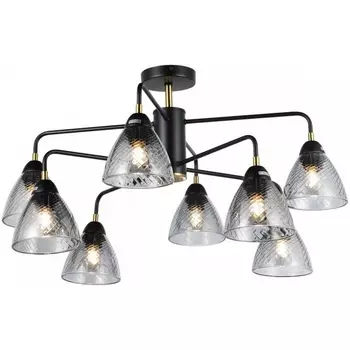 Потолочная люстра Imex MD.74318-8-S-BK+BR