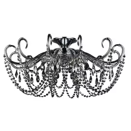 Потолочная люстра IMPERIA PL6 CHROME/SMOKE (Crystal Lux)