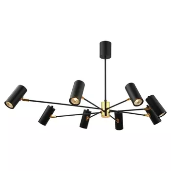 Потолочная люстра IP21 светодиодная Lussole Duncan GRLSP-8252