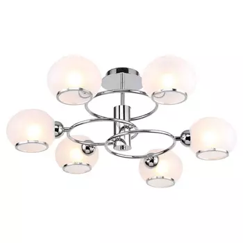 Потолочная люстра IP21 светодиодная Lussole LGO Lanier GRLSP-8278 шарики