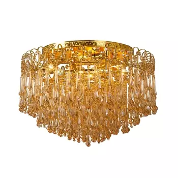 Потолочная люстра каскадная Abrasax Irma PL7307-8GO