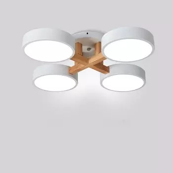 Потолочная LED люстра с ПДУ Joist 4 White Imperiumloft Joist01 (178323-26) ImperiumLoft