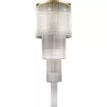 Потолочная люстра каскадная Kutek Filago FIL-PLM-10(P)600/500