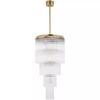 Потолочная люстра каскадная Kutek Filago FIL-ZW-10(P)350/270