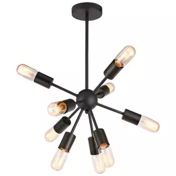 Потолочная люстра молекулы IP21 Lussole LGO Kenner LSP-8272