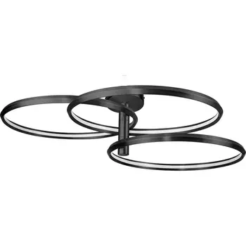 Потолочная люстра Kink Light Тор-Трио 08203,19(4000K) черный Led 54w