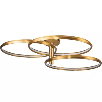 Потолочная люстра Kink Light Тор-Трио 08203,20(3000K) бронза Led 54w