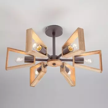 Потолочная люстра 70056/6 Eurosvet Klark черный