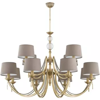 Потолочная люстра Kutek Zaffiro ZAF-ZW-8+4(P/A)