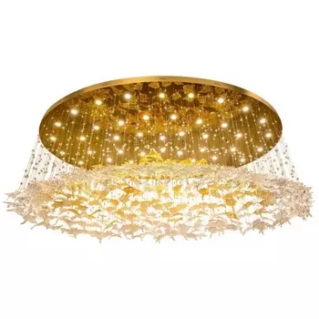 Потолочная люстра L'Arte Luce Cielo L09700 листья с подвесками