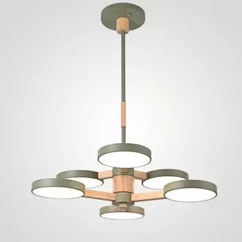 Потолочная люстра LED на штанге с пультом Turna Dbl L6 Hacks By ImperiumLoft Turna-Dbl01 (Умный дом, Алиса) 229093-26