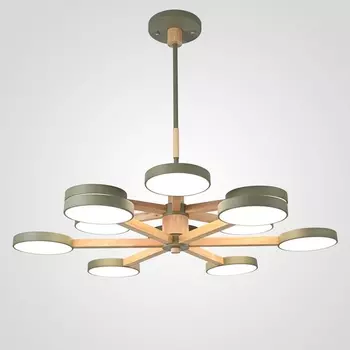 Потолочная люстра LED на штанге Turna Dbl L12 Hacks By ImperiumLoft Turna-Dbl01 (Умный дом, Алиса) 229095-26