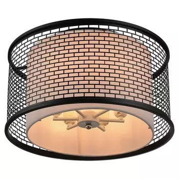 Потолочная люстра IP21 Lussole Loft Levittown GRLSP-9676