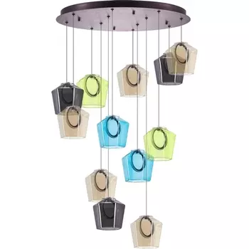 Потолочная LED люстра каскадная Lightstar Caramello 796229