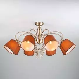 Потолочная люстра Lilly 60074/8 античная бронза (Eurosvet)