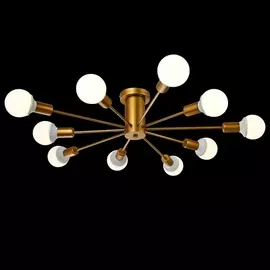 Потолочная люстра LOFT 79014/10С GOLD (Natali Kovaltseva)