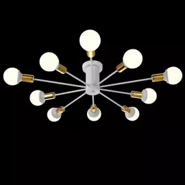 Потолочная люстра LOFT 79014/10С WHITE GOLD (Natali Kovaltseva)