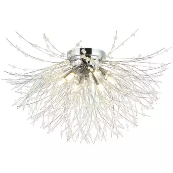 Потолочная люстра IP21 Lussole Loft Davie LSP-8780 форма ветки