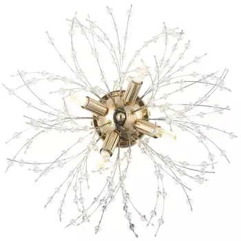 Потолочная люстра IP21 Lussole Loft Davie LSP-8781 форма ветки