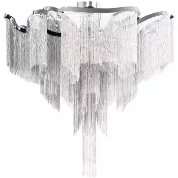 Потолочная люстра каскадная Loft It Stream 10208/800C Smoke