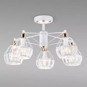 Потолочная люстра 70075/5 белый Eurosvet Lord