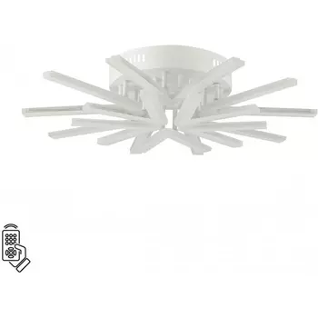 Потолочная люстра Lumion Alberta 8029/80CL белый/белый, металл/акрил с ПДУ LED 80W 3000-6000К 220V