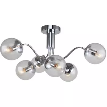 Потолочная люстра Lumion Candice 4554/6CA хром E14 6*40W 220V