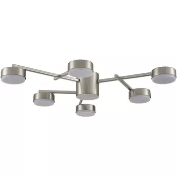 Потолочная люстра Lumion Dabra 8115/6C никель, металл LED GX53 6*7W 220V