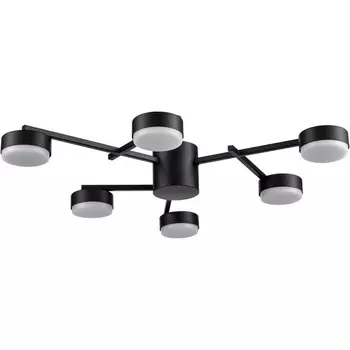 Потолочная люстра Lumion Dabra 8186/6C черный, металл LED GX53 6*7W 220V