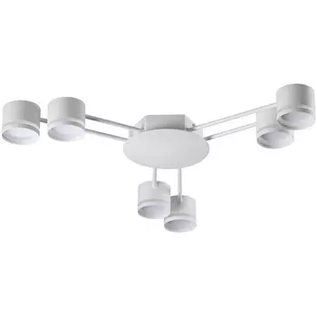 Потолочная люстра Lumion Gareta 8235/6C белый, металл LED GX53 6*10W 220V