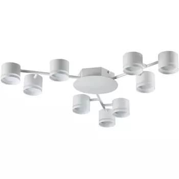 Потолочная люстра Lumion Gareta 8235/9C белый металл LED GX53 9*10W 220V
