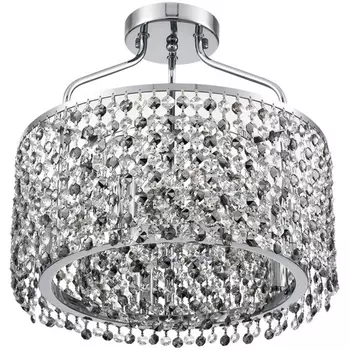 Потолочная люстра Lumion Layla 8244/5C хром, металл/хрусталь E14 5*40W 220V с подвесками