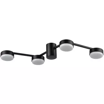 Потолочная люстра Lumion Sanata 8187/4C черный, металл LED GX53 4*7W 220V