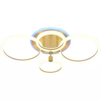 Потолочная люстра M68576-2+2+1 102W SGD Мелодия Света SS1L 000030296