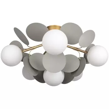 Потолочная люстра 10008/6C Loft It MATISSE Grey шарики