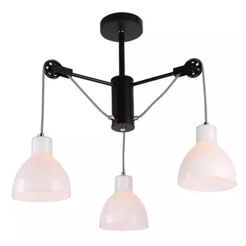 Потолочная люстра MD.1230-3-S BK+CH Imex