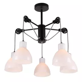 Потолочная люстра MD.1230-5-S BK+CH (Imex)