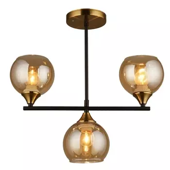 Потолочная люстра MD.1234-3-S BK+CP Imex