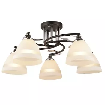 Потолочная люстра MD.2867-5-S BK+CH Imex