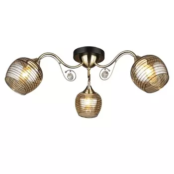 Потолочная люстра MD.4044-3-S AB+BK Imex